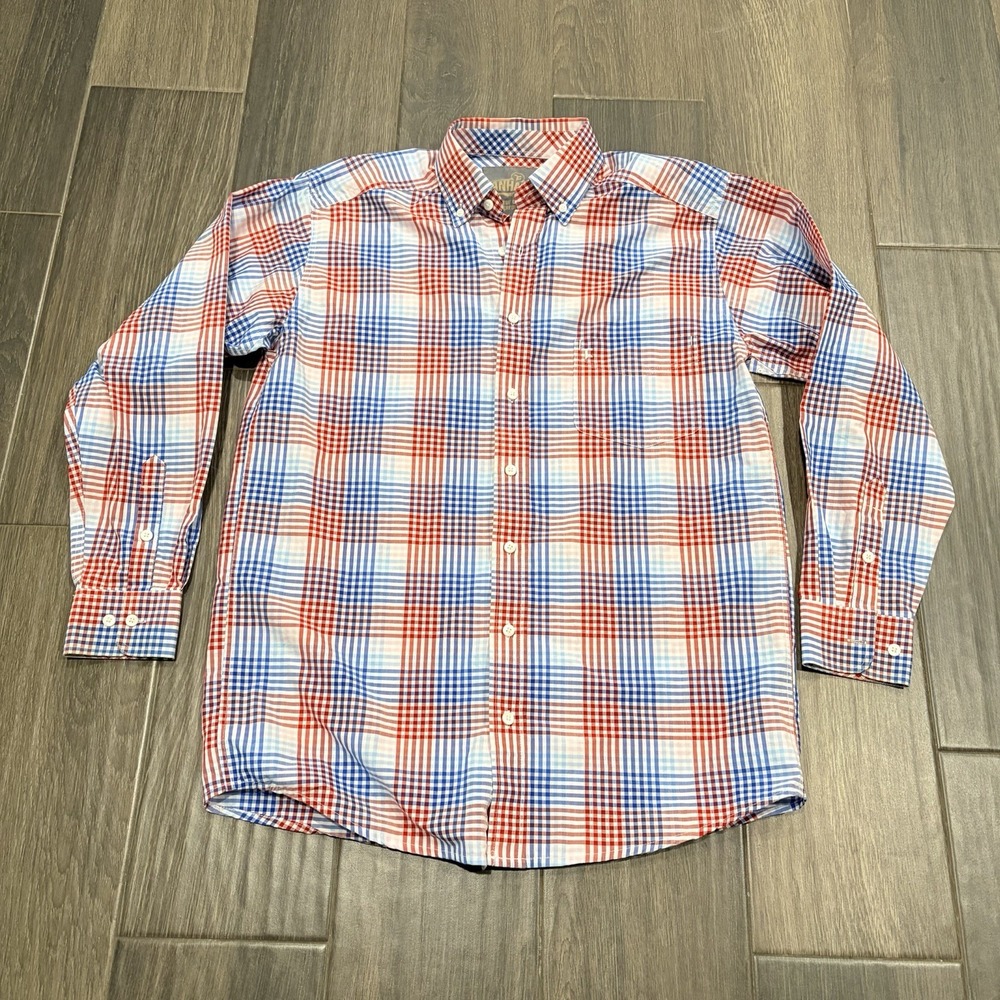 Panhandle Tuf Cooper Performance Men's Small Western Button-Down Shirt